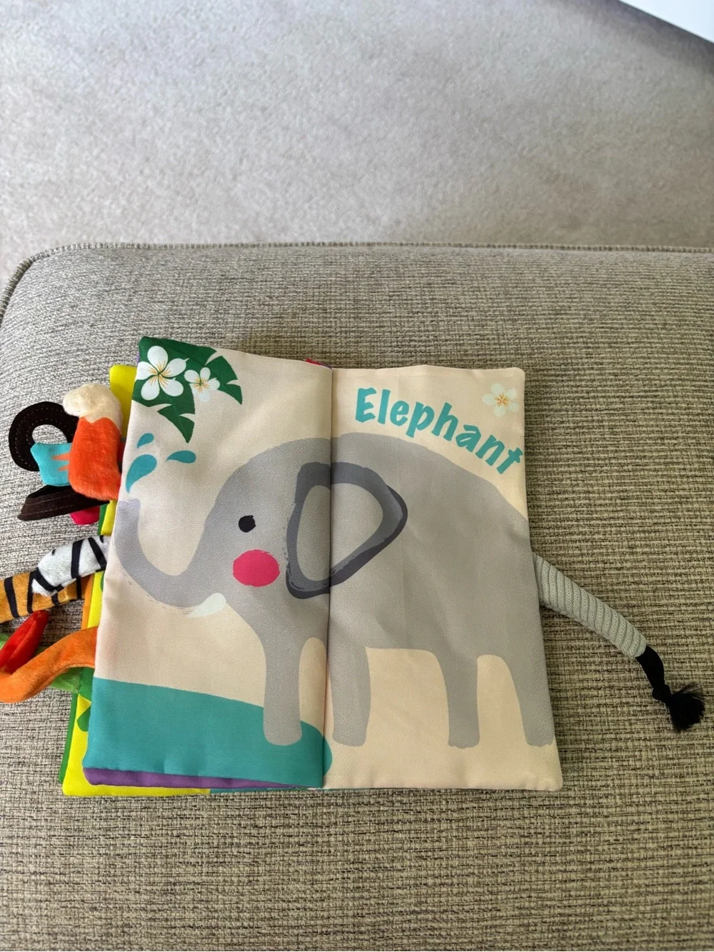 Soft Activity Book - Bright Green